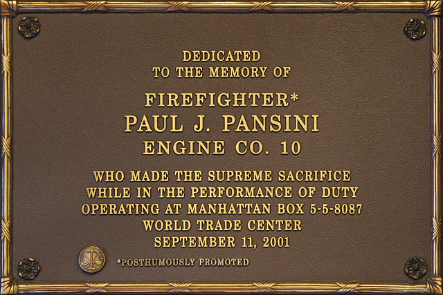 FF Paul J. Pansini