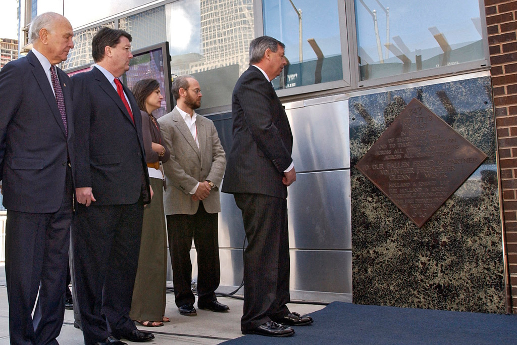 FDNY Memorial Wall Dedication 6/10/2006.  Photo by FF Christopher Landano of the FDNY Photo Unit. © 2006