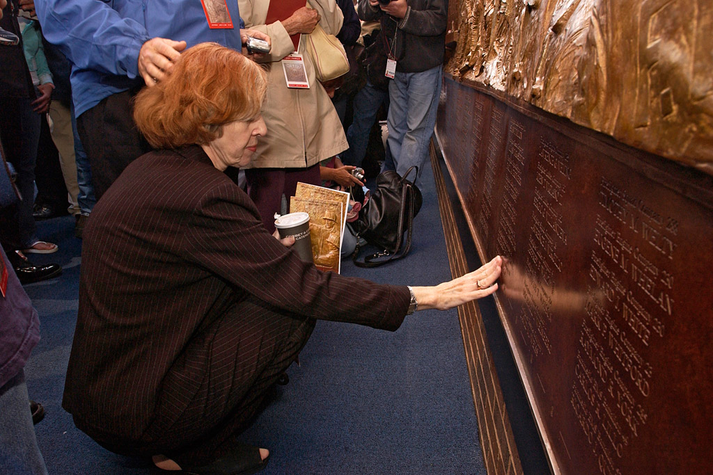 FDNY Memorial Wall Dedication 6/10/2006.  Photo by FF Christopher Landano of the FDNY Photo Unit. © 2006