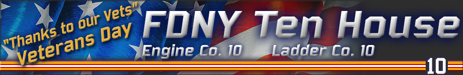 FDNY Ten House Top Banner