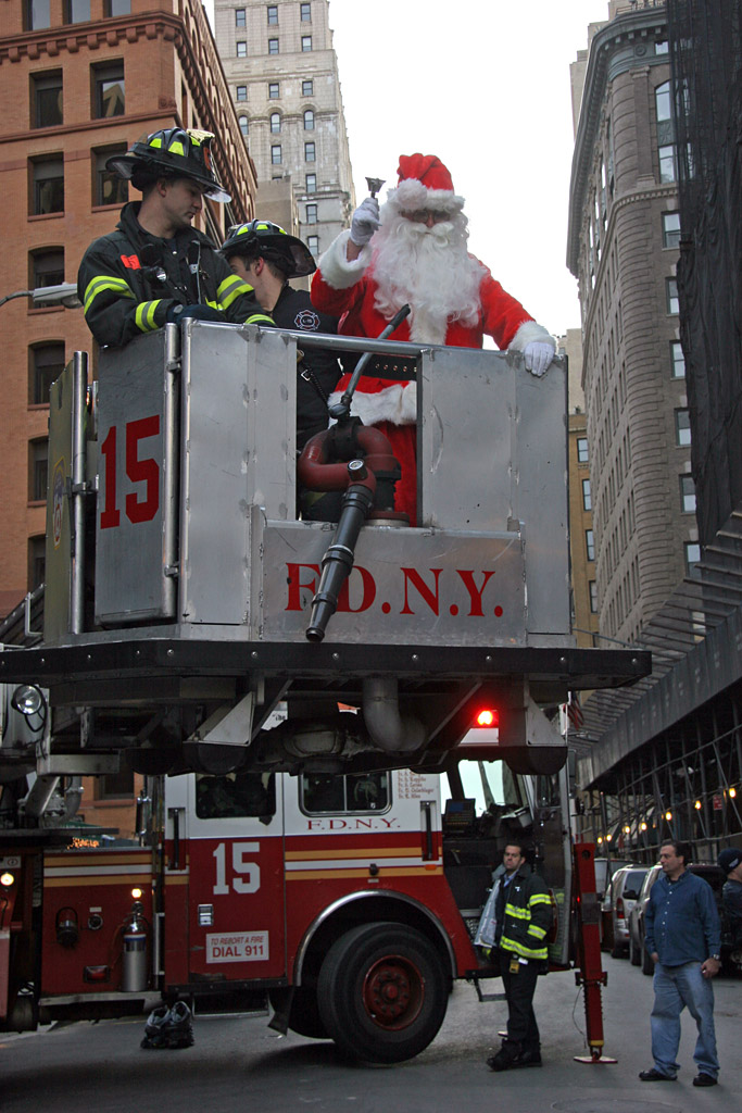 and Santa is safety rescued.