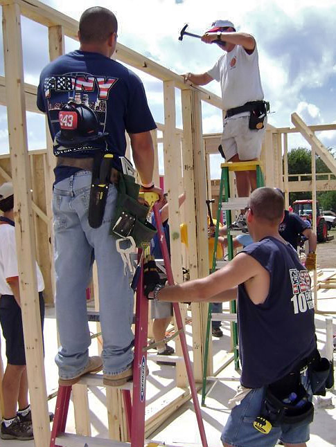 New York Says Thank You Foundation Rebuilding Project, Groesbeck, Texas