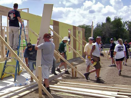 New York Says Thank You Foundation Rebuilding Project, Groesbeck, Texas