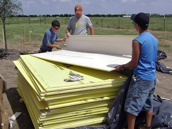 New York Says Thank You Foundation Rebuilding Project, Groesbeck, Texas