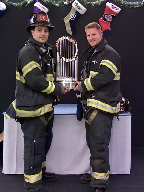 The 2009 World Series Trophy