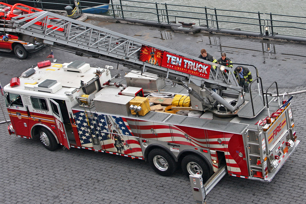 Ladder 10 Driver Side and Top