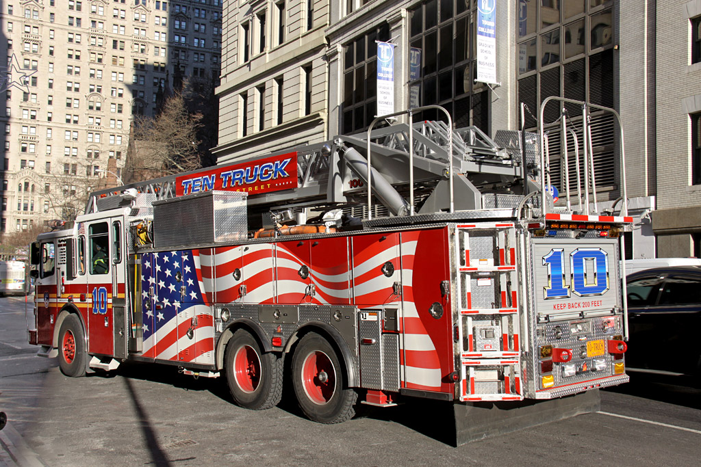 Ladder 10 Driver Side and Rear