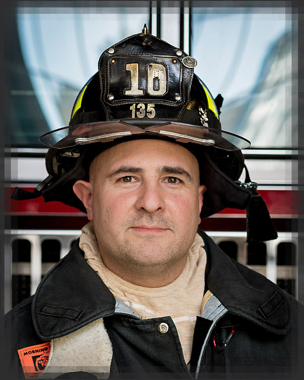 Firefighter Sal Argano