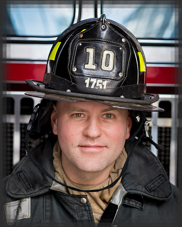 Firefighter Bob Buckley