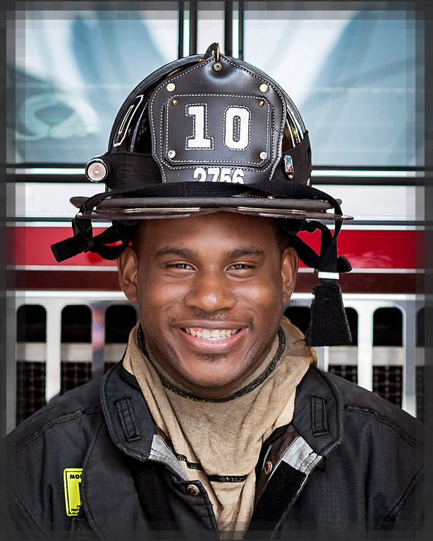 Firefighter Sean Jones