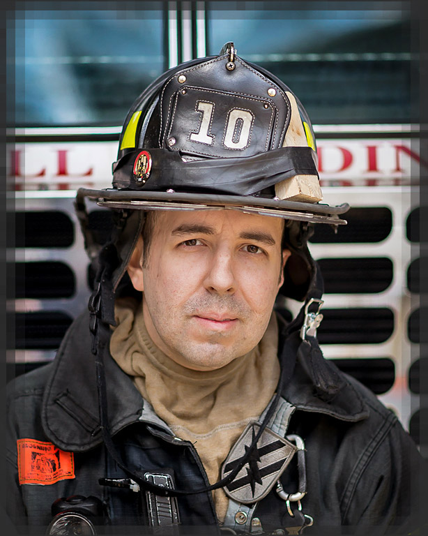 Firefighter Adam Rivera