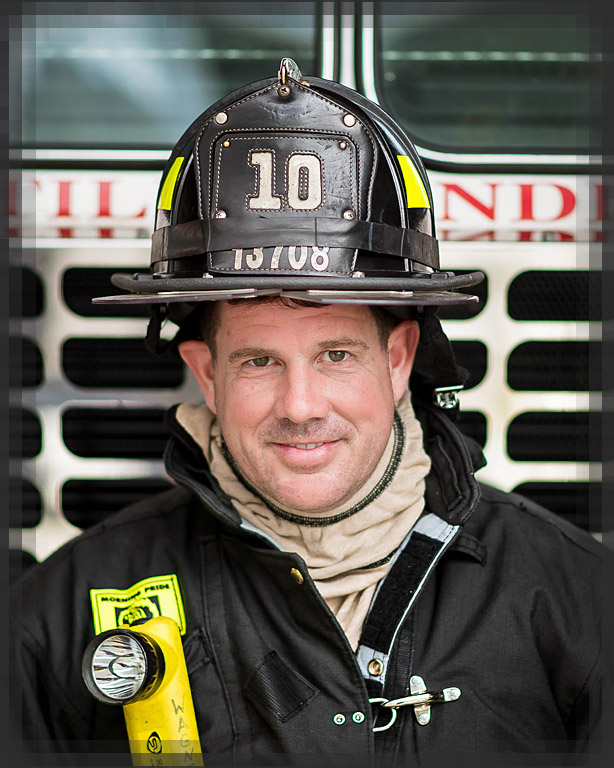 Firefighter Kurt Wagner