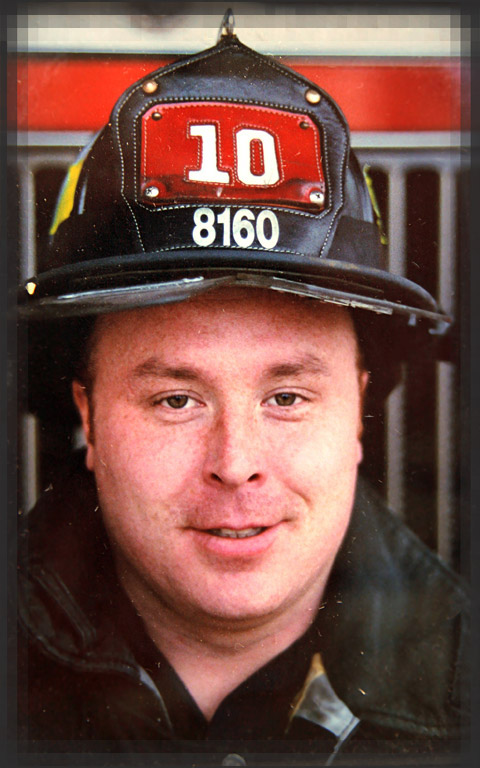 Firefighter Jed Tighe