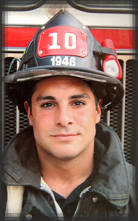 Firefighter Sal Cotrona