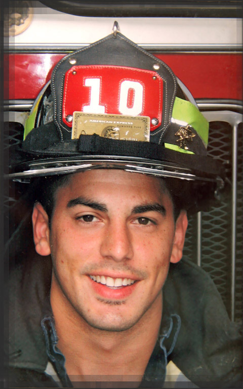 Firefighter Vinny Fennimore