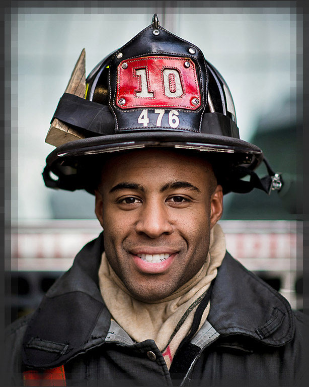 Firefighter Ernie Acosta
