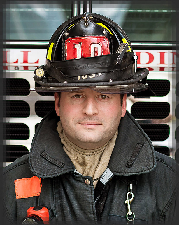 Firefighter Gerald Cameron