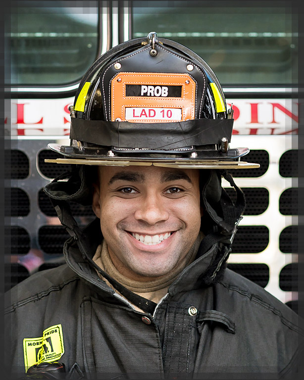 Firefighter Jahsee Pickering