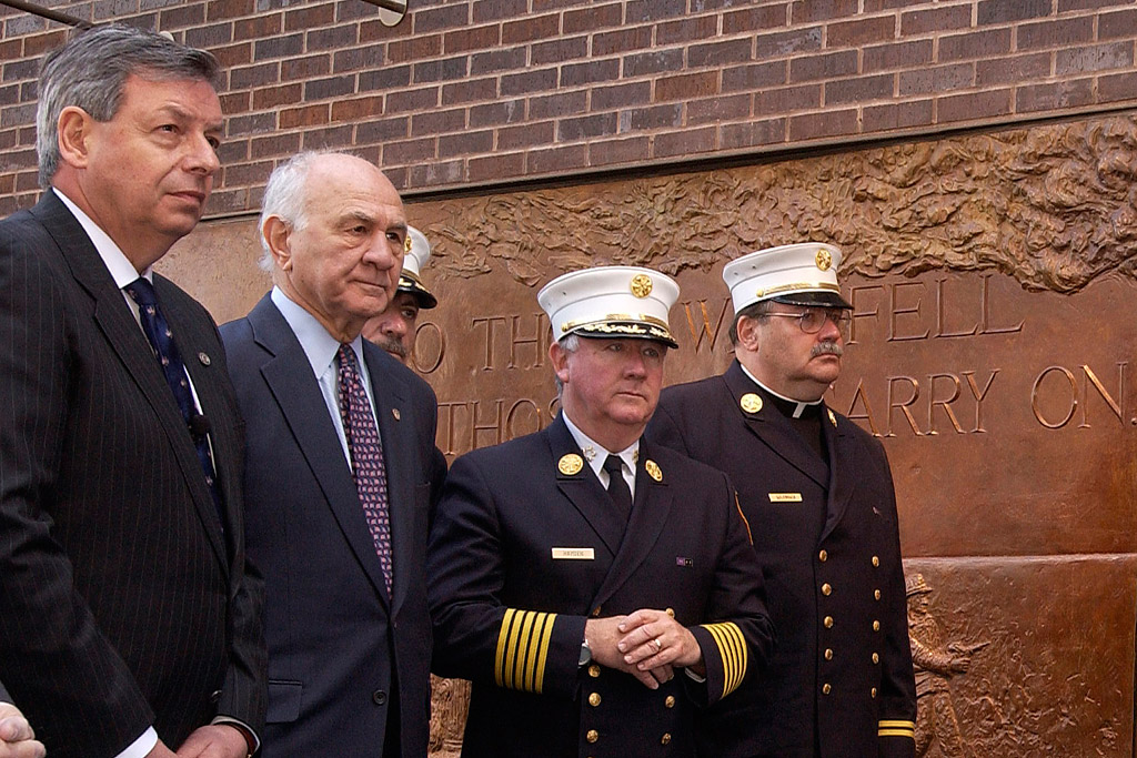 FDNY Memorial Wall Dedication 6/10/2006.  Photo by FF Christopher Landano of the FDNY Photo Unit. © 2006