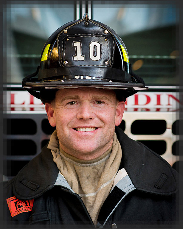Firefighter Patrick O'Donnell